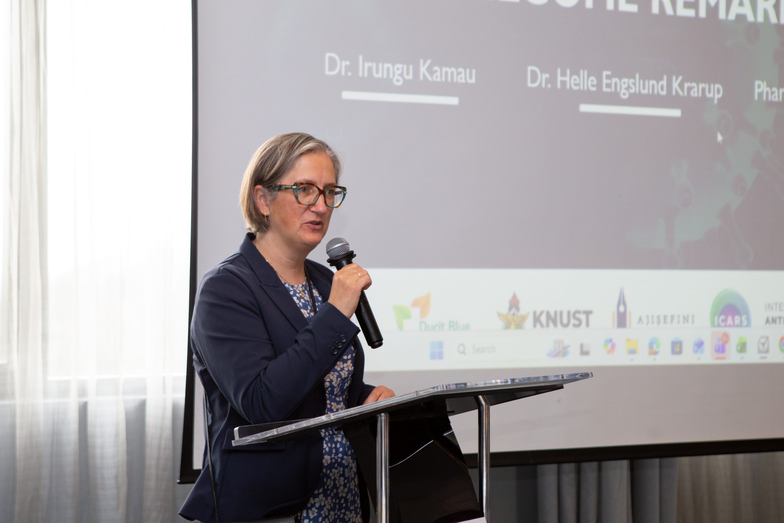 Helle Engslund Krarup during the Sustainable Impact engagement in Nairobi, Kenya